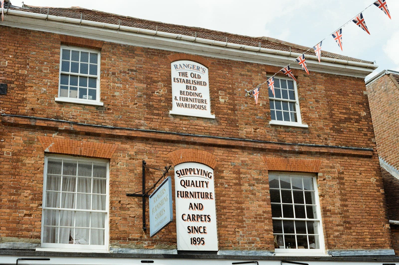 Illustrative stock photo of a furniture store exterior